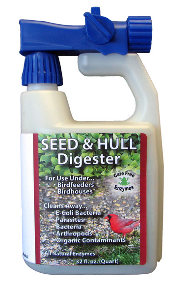 CARE FREE ENZYMES - Seed & Hull Digester 32 oz (CF94720) 014425947208