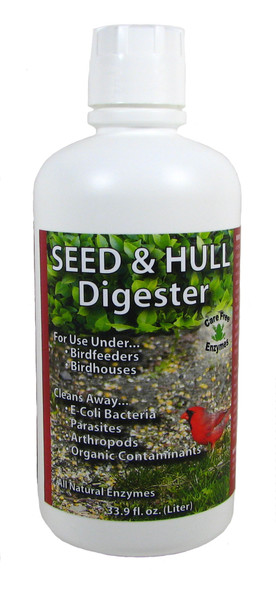 CARE FREE ENZYMES - Seed & Hull Digester 33.9 oz (CF94727) 014425947277