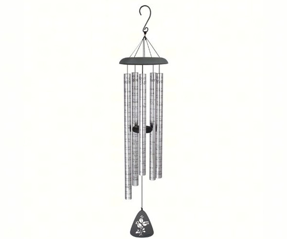 CARSON HOME ACCENTS - Roses for Mother (Decorated Design) - 44 inch Sonnet Wind Chime CHA60247 096069602477