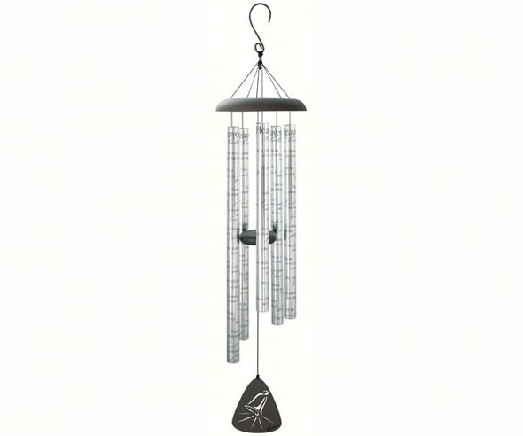 CARSON HOME ACCENTS - Heavenly Bells (Decorated Design) - 44 inch Sonnet Wind Chime CHA60249 096069602491