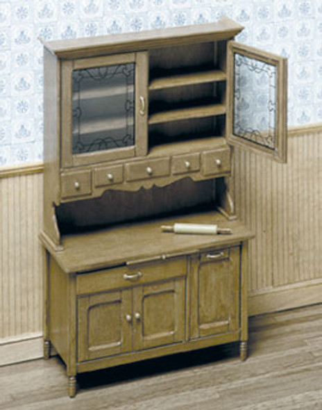 CHRYSNBON - 1 Inch Scale Dollhouse Miniature Kitchen Furniture - F-280 Kitchen Cabinet Kit Plastic (CB2115) 749939402270