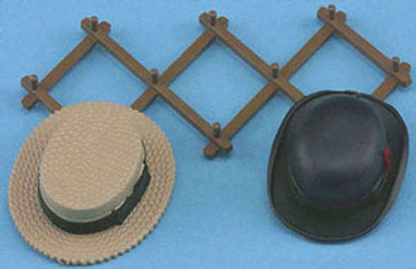 CHRYSNBON - 1 Inch Scale Dollhouse Miniature - Hat Rack (CB56) 749939403239