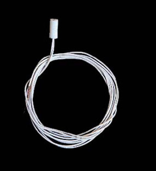 CIR-KIT - Hobby & Miniaturist's Lighting 3/16 Candle Socket With 12 Inch Brown Wire (CK1010-16A) 726121916012