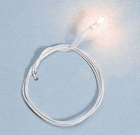 CIR-KIT - Hobby & Miniaturist's Lighting 12 Volt G.O.W. Bulb 18 Inch Brown Wire (CK1010-22) 726121922006