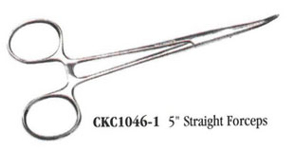 CIR-KIT - Hobby & Miniaturist's 5 Inch Straight Locking Forceps (CK1046-1) 726121104617