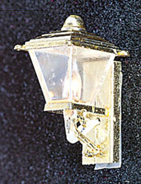 CIR-KIT - 1 Inch Scale Dollhouse Miniature Lighting - Gold Coach Lamp (CK4154)