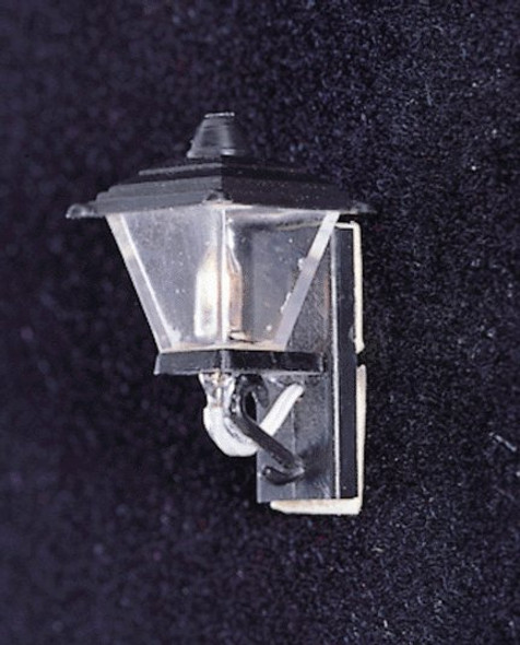 CIR-KIT - 1 Inch Scale Dollhouse Miniature Lighting - Black Coach Lamp (CK4155) 726121041554