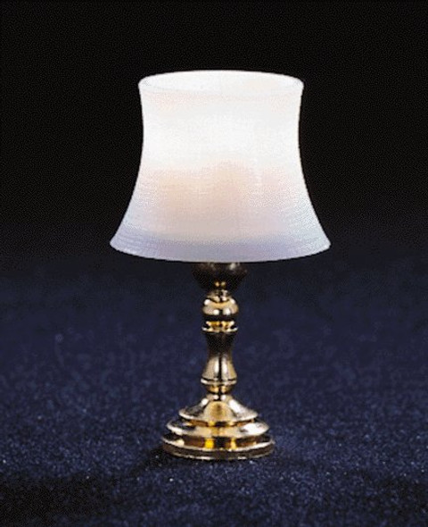 CIR-KIT - 1 Inch Scale Dollhouse Miniature Lighting - Beveled Shade Table Lamp (CK4643)