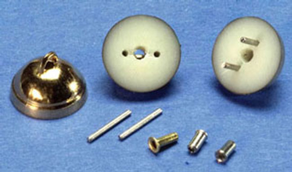 CIR-KIT - Hobby & Miniaturist's Lighting Brass Plug-in Ceiling Plate (CK806) 726121008065