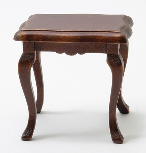 CLASSICS - 1 Inch Scale Dollhouse Miniature SIDE TABLE WALNUT (10290) 731851102901