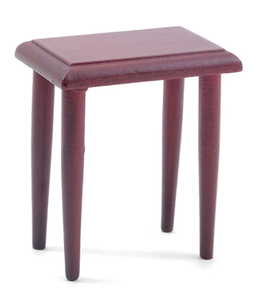 CLASSICS - 1" Scale Side Table Mahogany Dollhouse Miniature (10303)