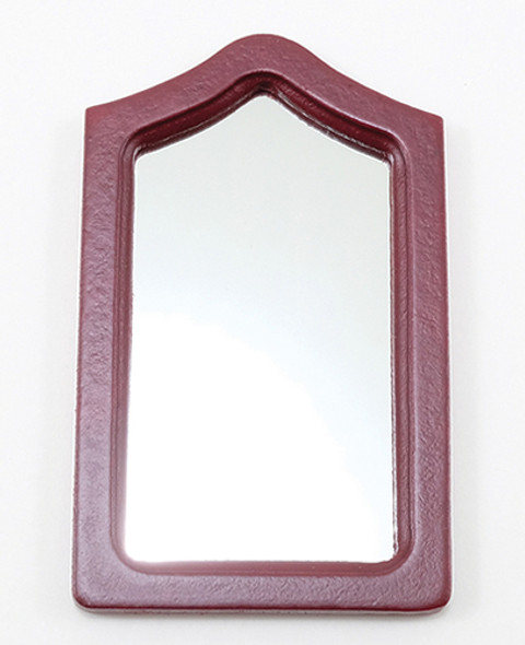 CLASSICS - 1" Scale Framed Mirror Mahogany Dollhouse Miniature (10580) 731851105803