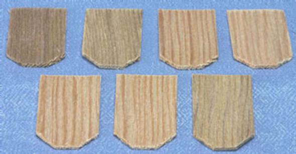 CLASSICS - Dollhouse Cedar Hexagon Shingles 300 pieces 1" Scale Dollhouse Miniature CLA70258 731851702583