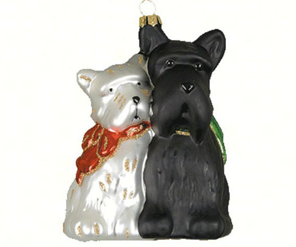 COBANE STUDIO - Salt and Pepper Glass Ornament (COBANED313) 874504001661