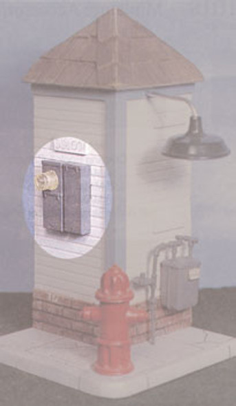 DEE'S DELIGHTS - 1 Inch Scale Dollhouse Miniature - Electric Meter With Main Fuse Box (DDL601) 749939071476