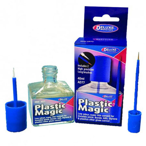 DELUXE MATERIALS - Plastic Magic Adhesive 40 ML (AD77) 5060243901545