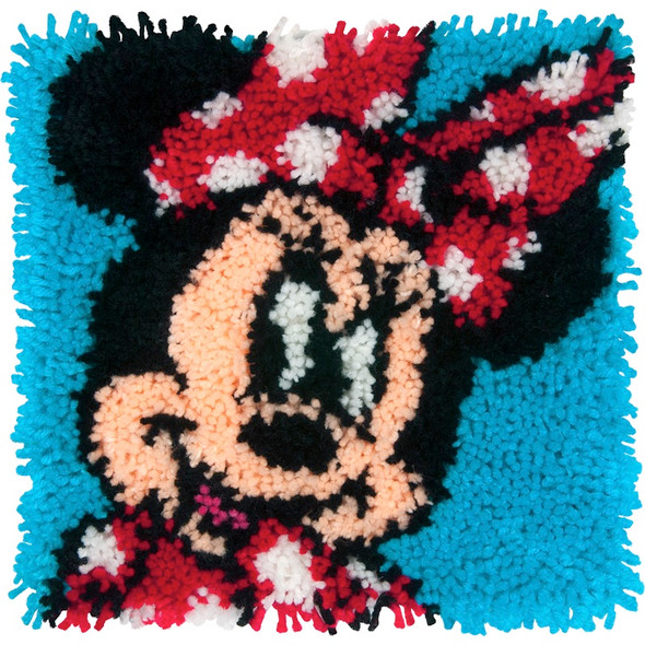 DIMENSIONS - Disney Latch Hook Kit 12"X12"-Minnie Mouse (72-74886) 088677748869