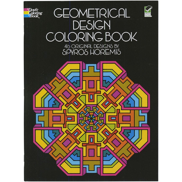 DOVER - Geometrical Design Coloring Book (DOV-01801) 800759201808
