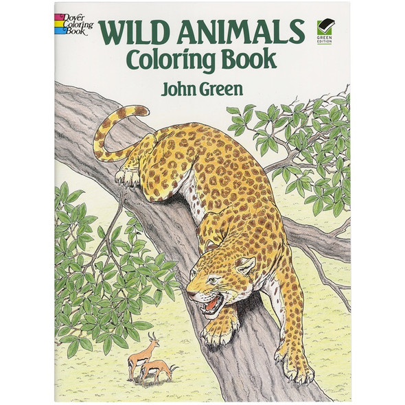 DOVER - Wild Animals Coloring Book (DOV-54760) 800759254767