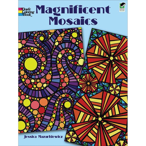DOVER - Magnificent Mosaics Coloring Book (DOV-69891) 800759469895