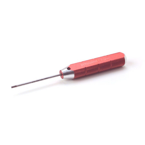 DYNAMITE - Machined Hex Driver Tool Red: 2.0mm for RC Vehicles (DYN2901) 605482329016