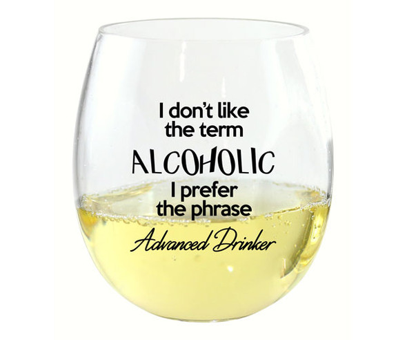 ZEE'S CREATIONS - I Don't Like the Term - EverDrinkware Wine Tumbler (ED1001-D1) 645194100152