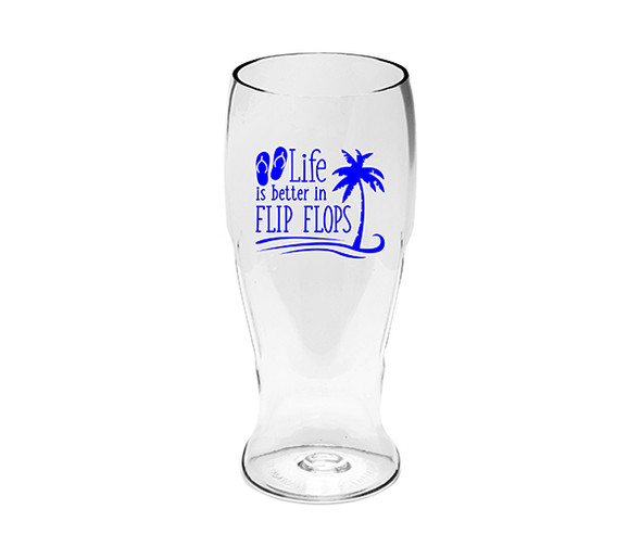 ZEE'S CREATIONS - Life is Better in Flip Flops Ever Drinkware Beer Tumbler (ED1003-CS1) 817441017784