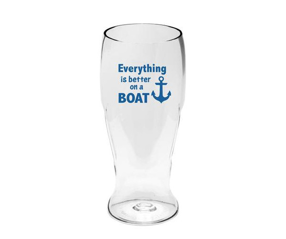 ZEE'S CREATIONS - Everything is Better on a Boat Ever Drinkware Beer Tumbler (ED1003-CS5) 817441018101