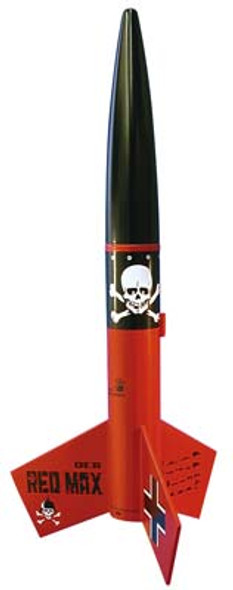 ESTES - Der Red Max Model Rocket Kit (0651) 047776006515