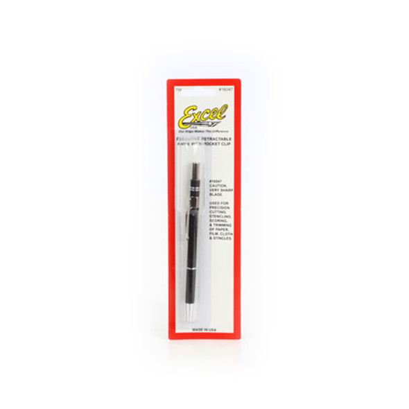 EXCEL - Retractable Knife with Clip (16047) 098171160470