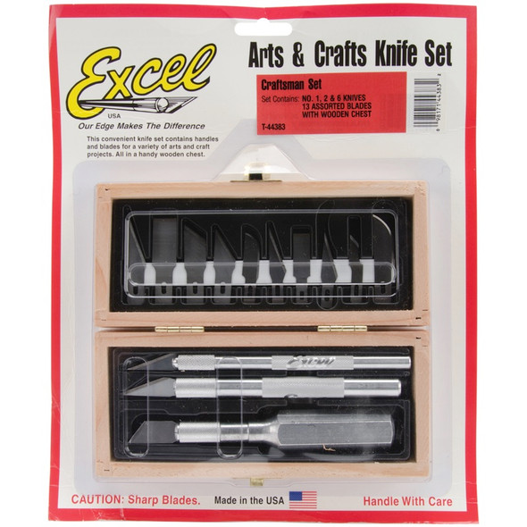 EXCEL - Craftsman Knife Set - (44383) 098171443832