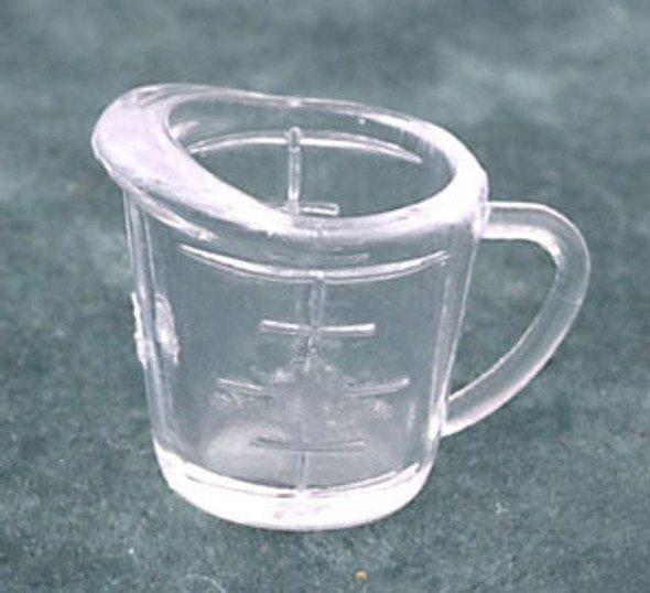 FARROW - 1 Inch Scale Dollhouse Miniature - Clear Plastic Measuring Cup (FR40128) 726348401285