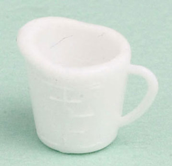 FARROW - 1 Inch Scale Dollhouse Miniature - White Measuring Cup (FR40290) 717425002907