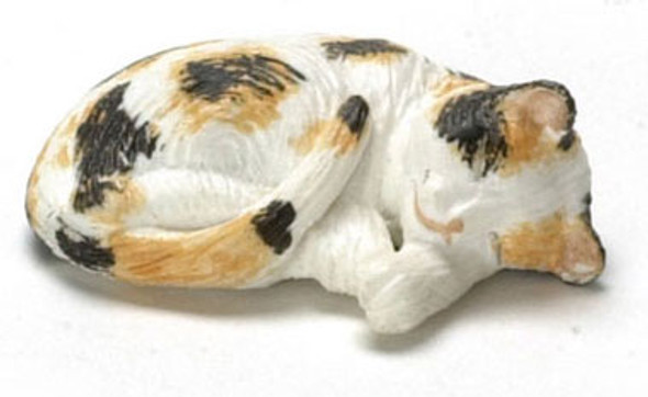 FALCON - 1 Inch Scale Dollhouse Miniature - Cat Calico (FCA1018T)