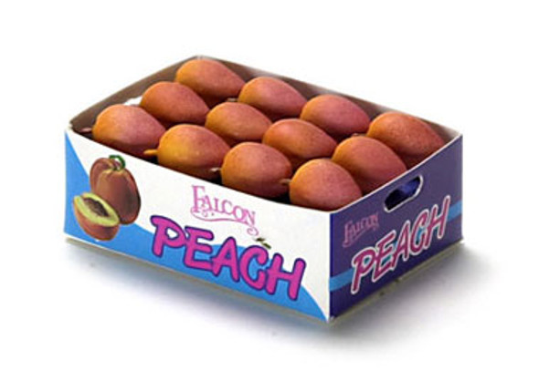 FALCON - Dollhouse Case of Peaches 1" Scale Dollhouse Miniature FCA1514