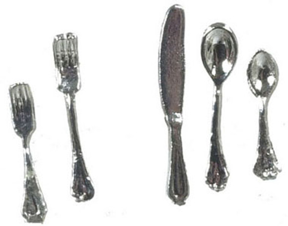 FALCON - Miniature Flatware for 1" Scale Dollhouse Miniature (FCA2410)