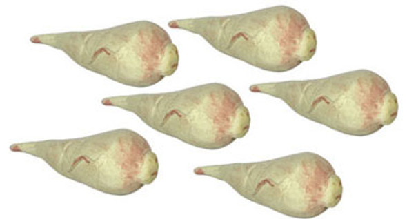 FALCON - Miniature Turnip 6 pieces for 1" Scale Dollhouse Miniature (FCA2496)