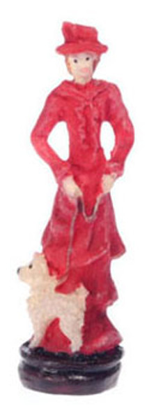 FALCON - Miniature High Fashion Lady Statue for 1" Scale Dollhouse Miniature (FCA4082)