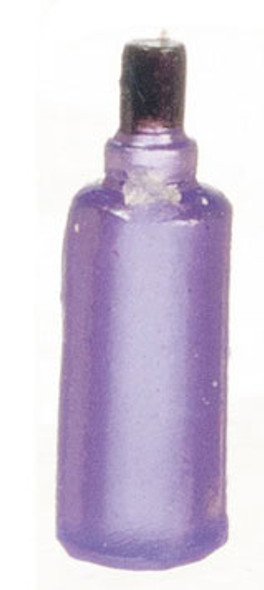 FALCON - 1" Scale Bottles Purple 12pc Dollhouse Miniature (A4618PP)