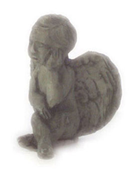 FALCON - Sleeping Cherub 2 Piece Green 1" Scale Dollhouse Miniature FCA998GN