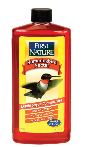 FIRST NATURE - Hummingbird Concentrate Food 16 oz Red (FN3050) 039256830505