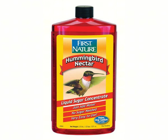 FIRST NATURE - 32 oz Red Hummingbird Nectar Concentrate (FN3054) 039256830543