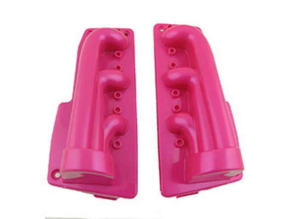 POWER WHEELS - 3900-4573 Pink Left Right Valve Covers for Desert Racer Replacement Part