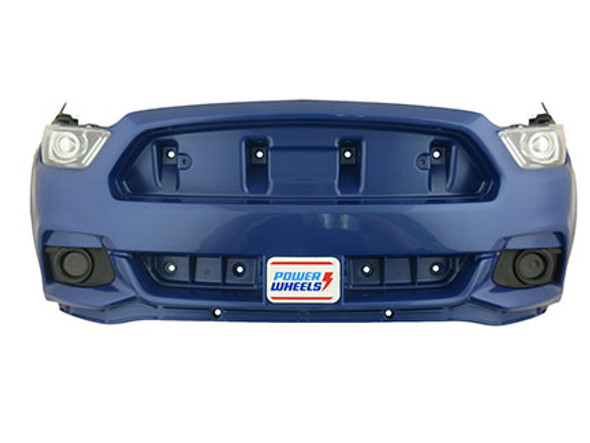 OakridgeStores.com | POWER WHEELS - 3900-4935 Blue Front Bumper With Lights & Logo for Smart Drive Mustang