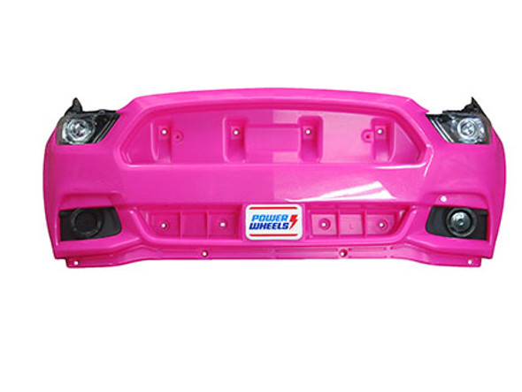 OakridgeStores.com | POWER WHEELS - 3900-4936 Pink Front Bumper With Lights & Logo for Smart Drive Mustang
