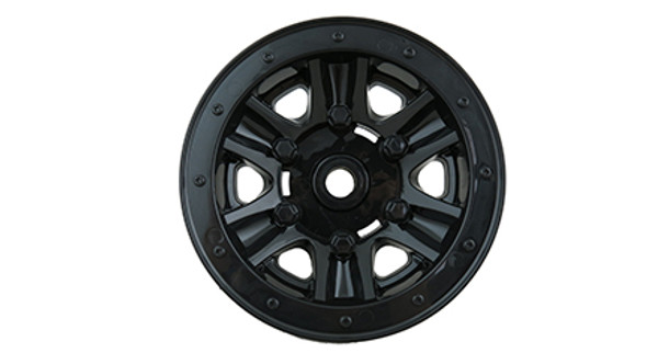 OakridgeStores.com | POWER WHEELS - 3900-6456 Black Front Rim for Jurassic World Dino Racer & ATV