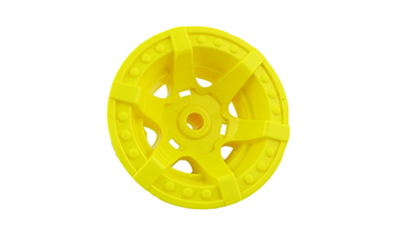 OakridgeStores.com | POWER WHEELS - 3900-6620 Yellow Rear Rim for FLP00 Batman Dune Racer