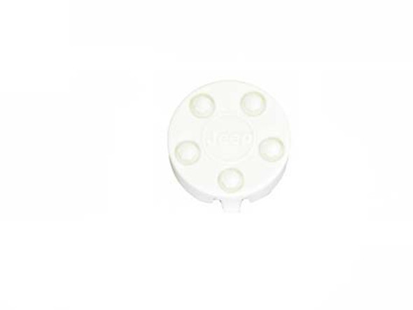 OakridgeStores.com | POWER WHEELS - B7659-2679 White Hubcap Center for Jeep