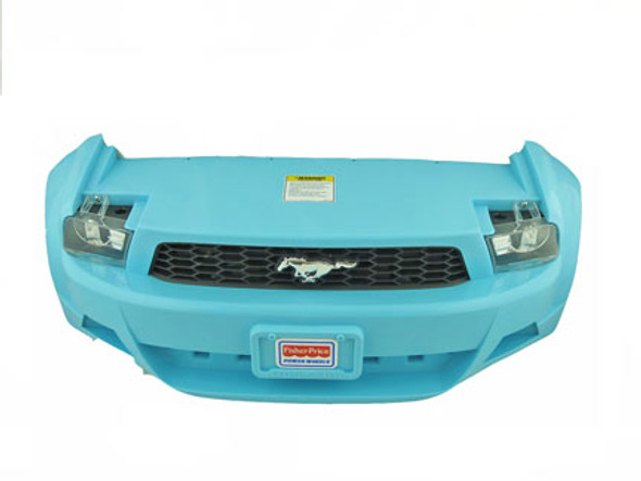 OakridgeStores.com | POWER WHEELS - CLK46-9809 Blue Bumper with Emblem and Grille for Disney Frozen Ford Mustang