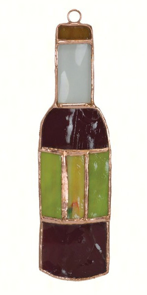 GIFT ESSENTIALS - Wine Bottle Suncatcher GE122 645194776326